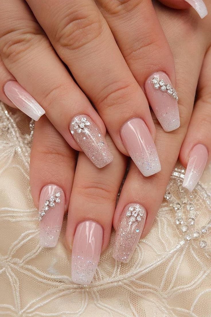 Bridal Gel Nail Extensions