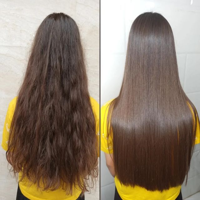 Glow & Shine Hair Transformation - Before & After 1