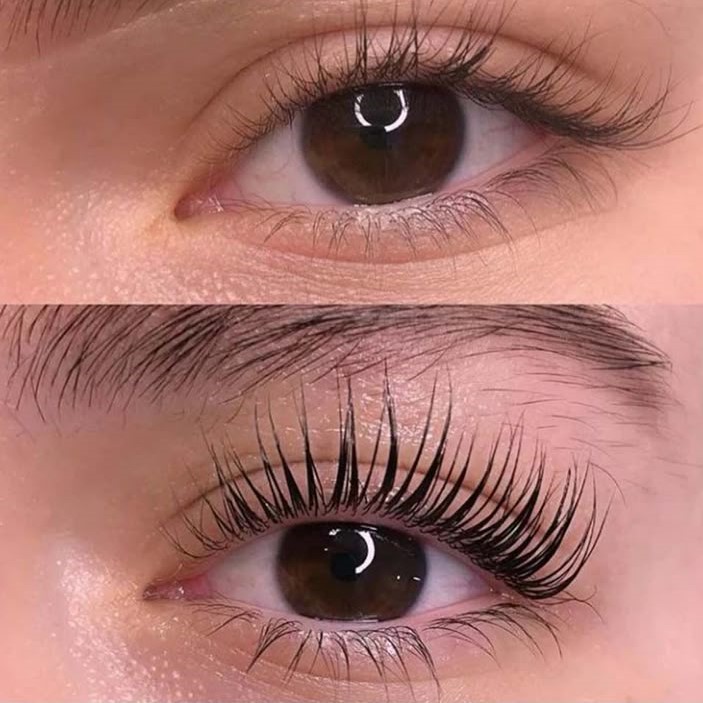 Lash refill guidance illustration